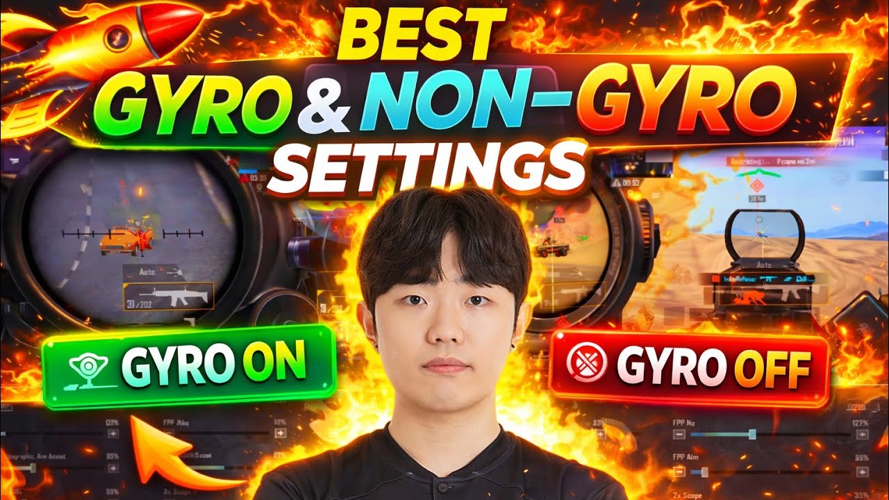 BGMI Best Gyro & Non-Gyro Settings for Extreme Accuracy
