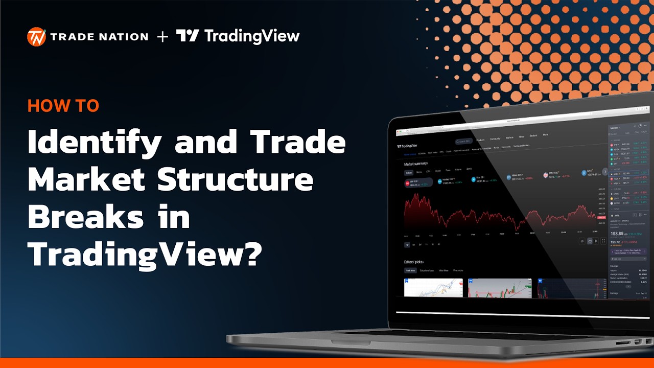 Как определить и использовать прорывы рыночной структуры в TradingView для торговли?