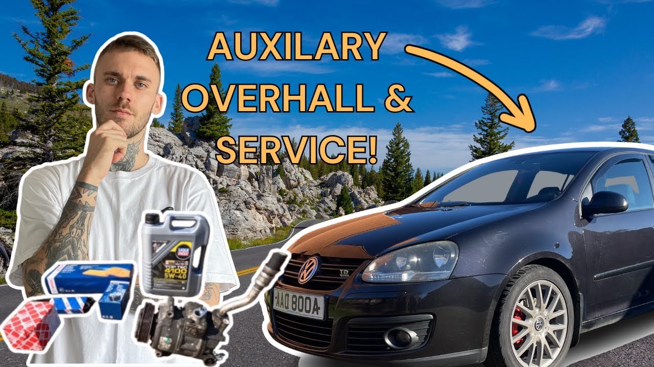 SQUEAKY SERPENTINE BELT? FIX IT FOR GOOD | MK5 GOLF