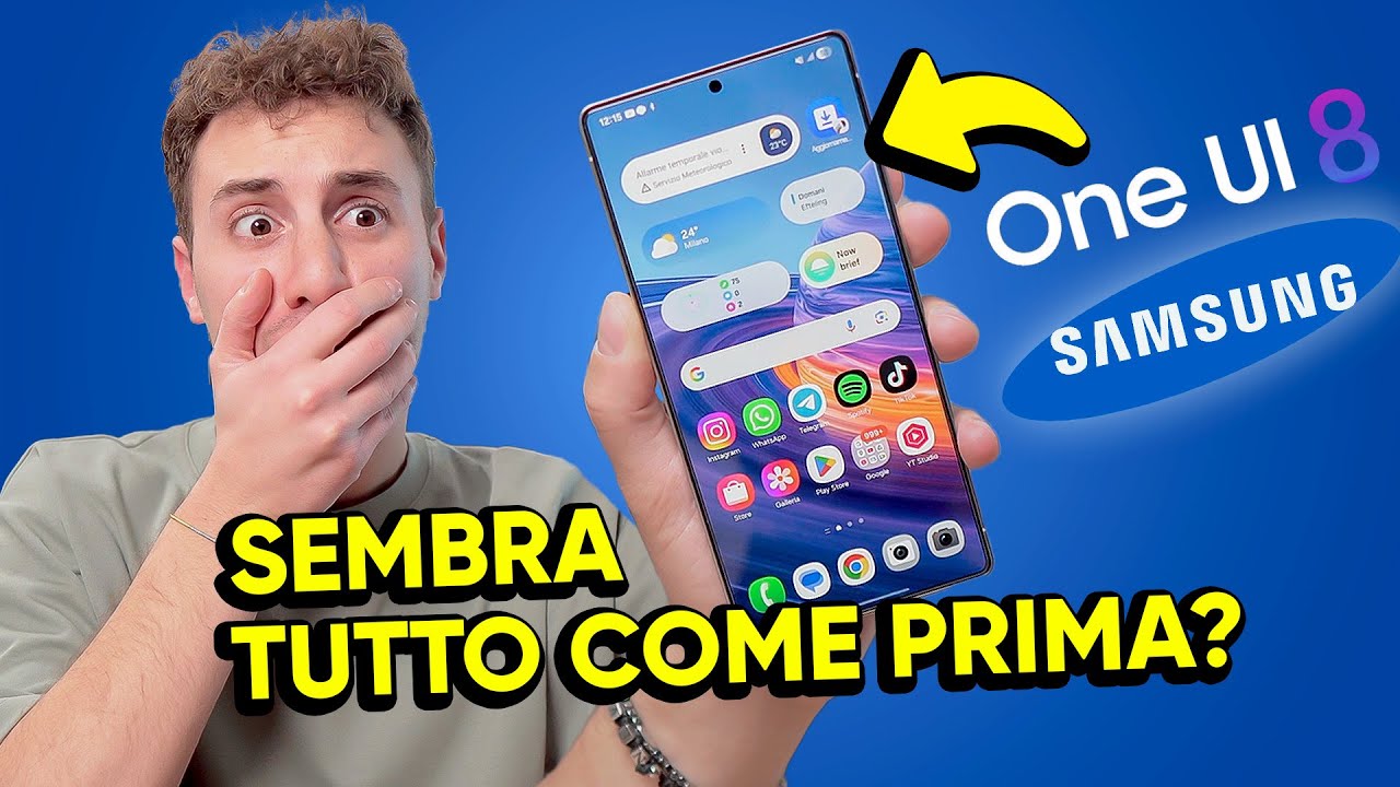 COME ho PROVATO ONE UI 8.0 di SAMSUNG su S25 ULTRA con ANDROID 16! Non cambia niente?