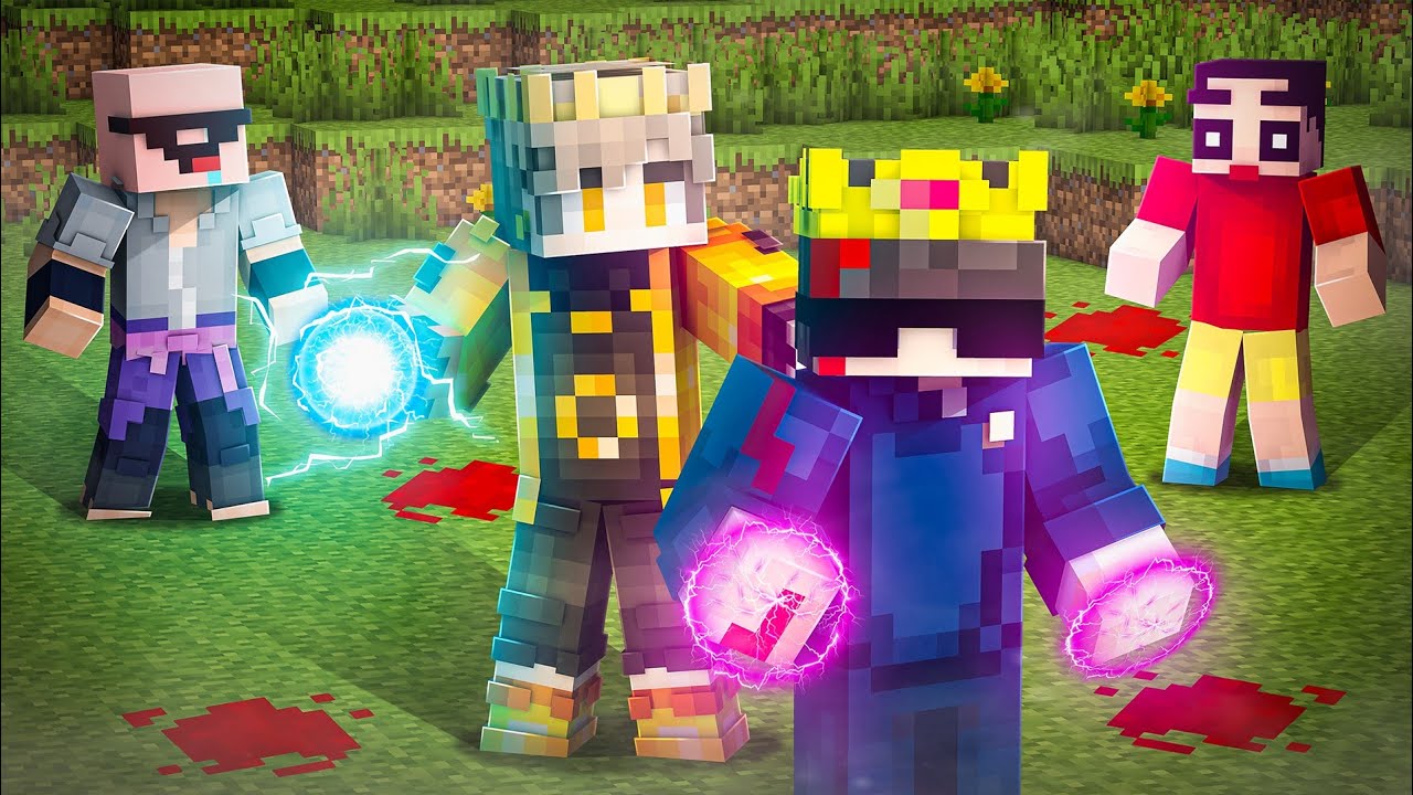 I Killed SATORU GOJO in 'Anime VS Cartoon' Minecraft Server!