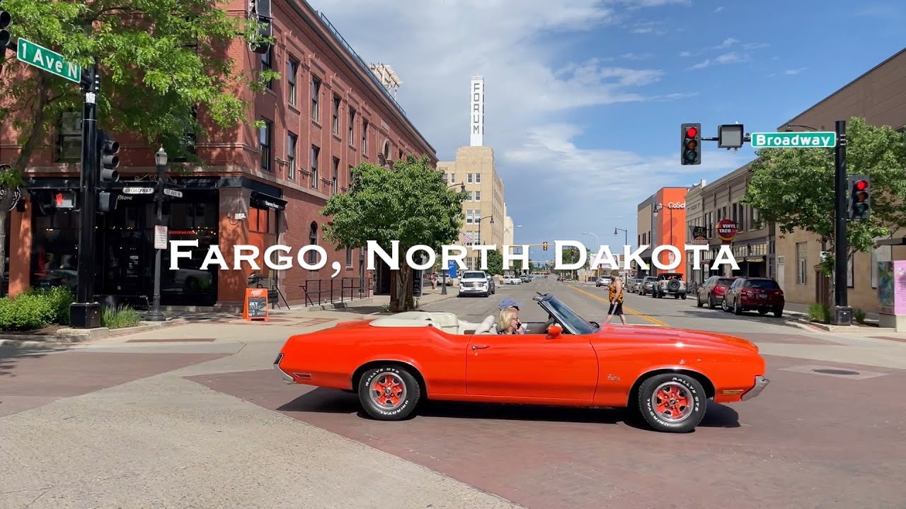 Breezy Walk: Fargo, North Dakota- Downtown