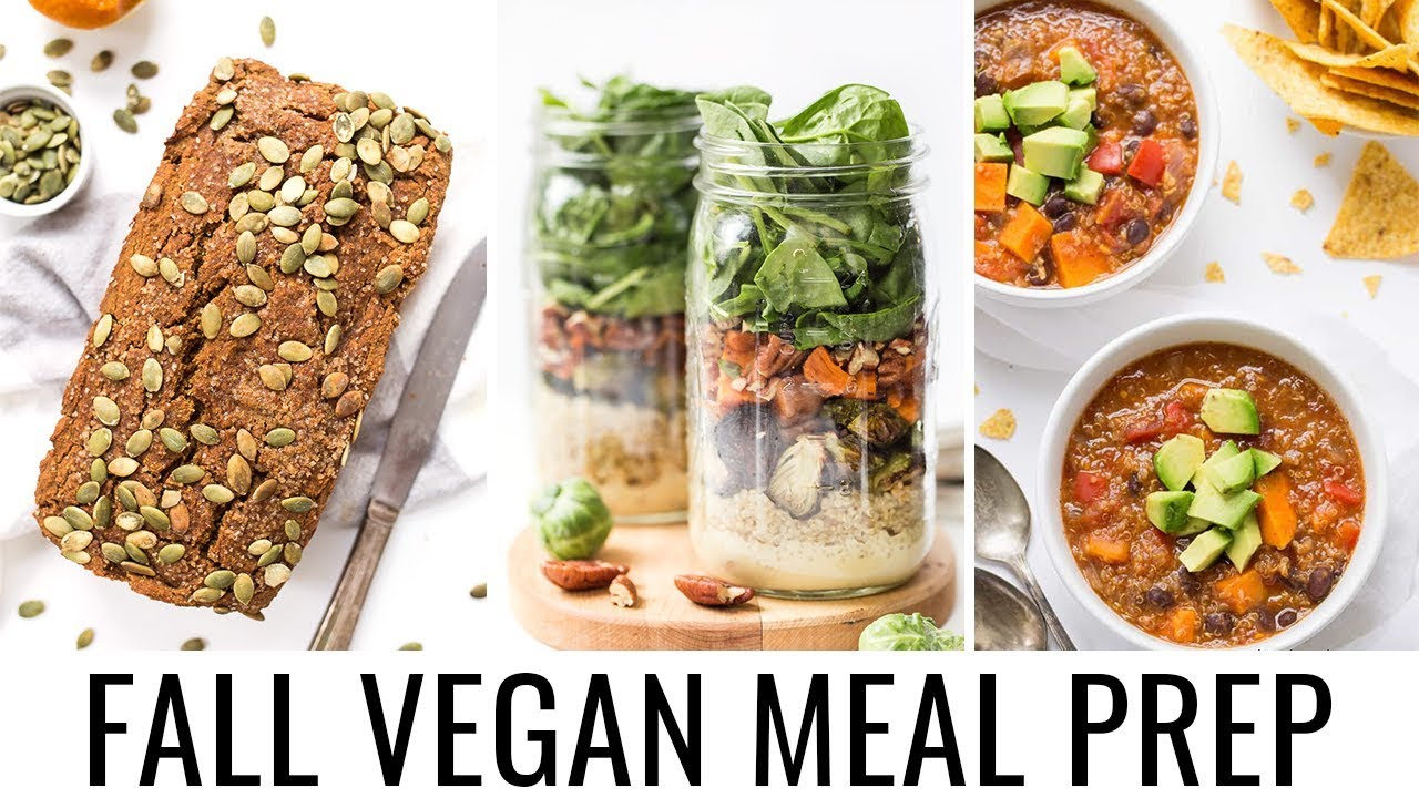 7. VEGAN MEAL PREP | delicious fall recipes