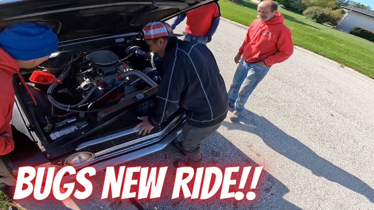 New concrete project AND a new car for Bugs!!!