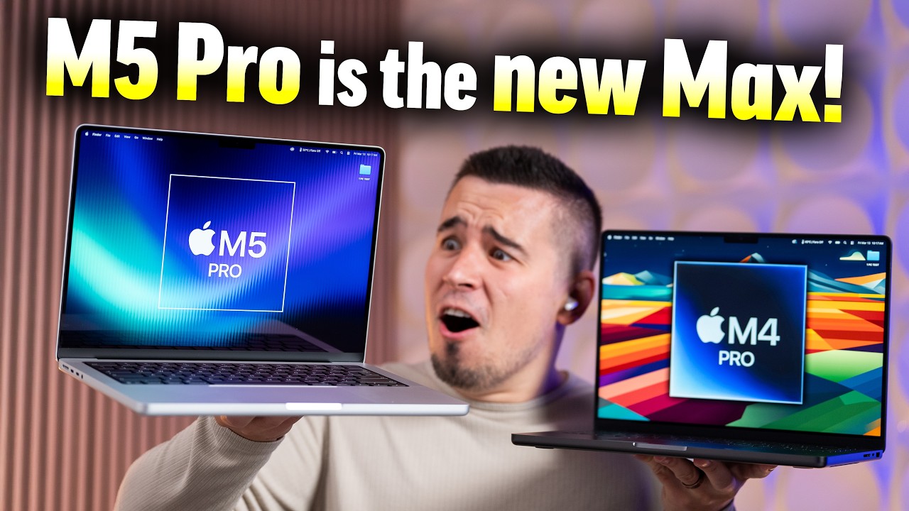 M5 Pro просто ПОТРЯСАЮЩЕ превосходит M4 Pro — БЕЗУМИЕ!