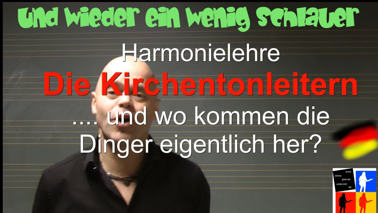 Harmonielehre Kirchentonarten-einfach erklärt (Modes, Kirchentonarten
