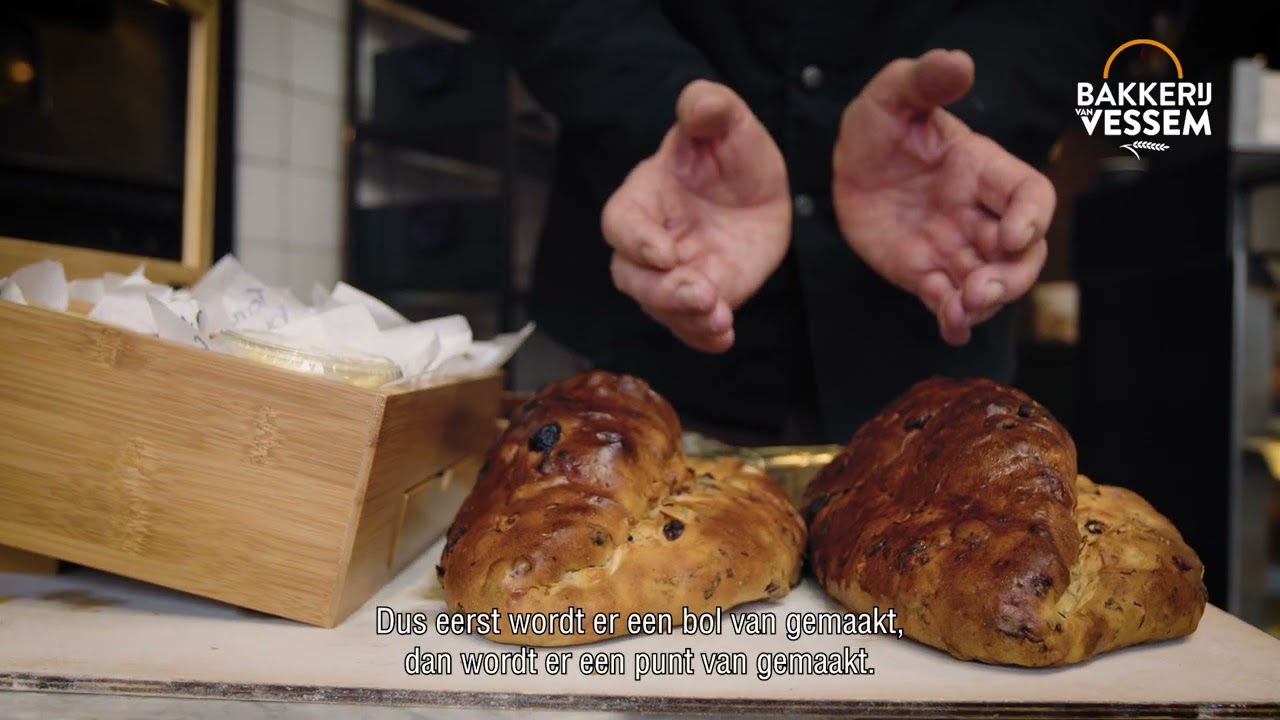 Frits vertelt over de kerststol