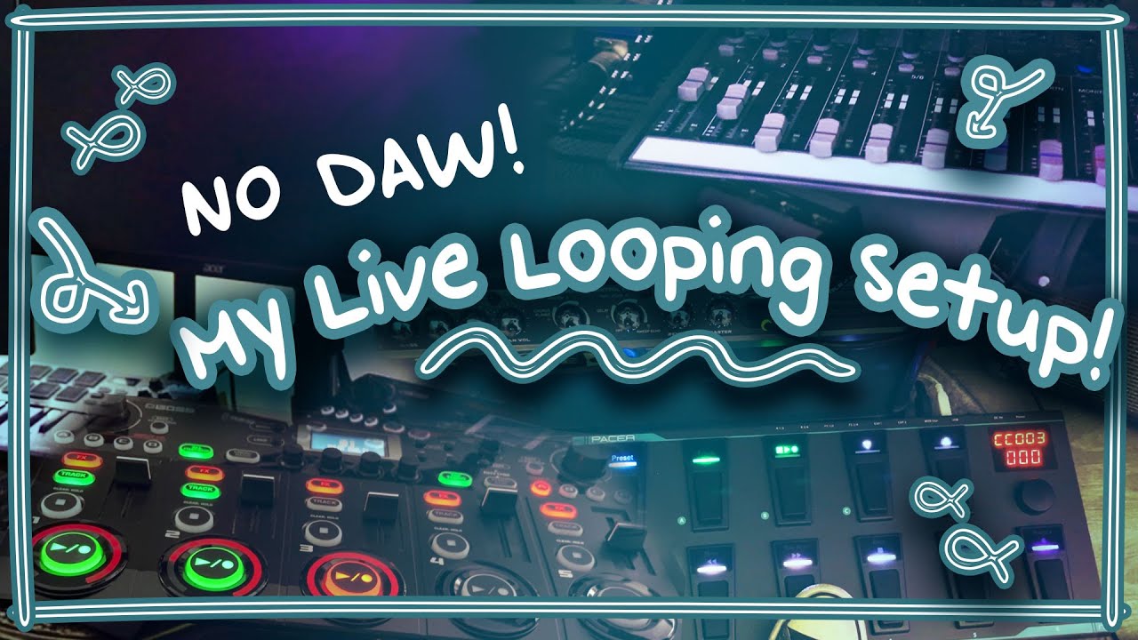 My DAWLESS Looping Setup | BOSS RC 505MK2 Setup & Review