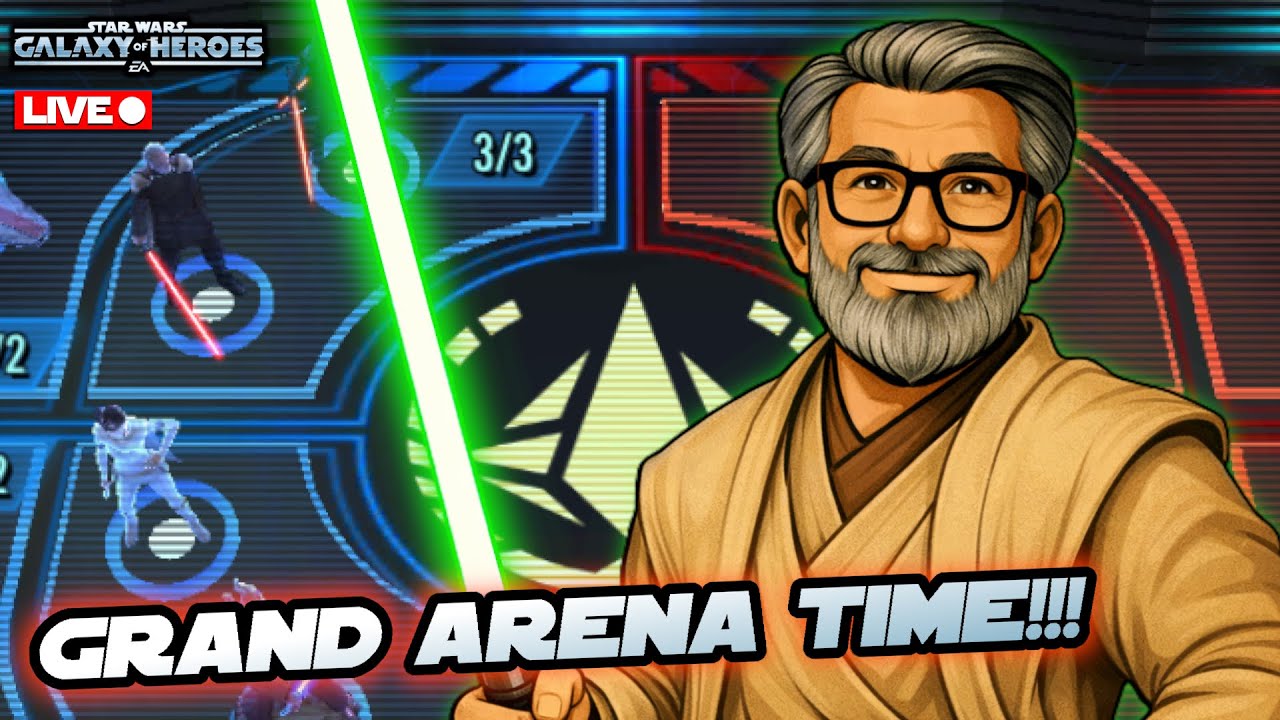 It's Grand Arena Time Again!!!  SWGOH with Dad!