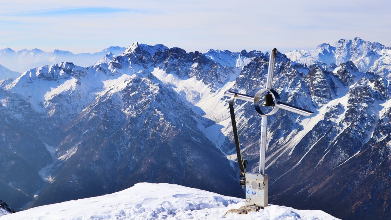 skialp monte Clapsavon (2.462 m) da casera Razzo - Alpi Carniche - scialpinismo 22/2/25