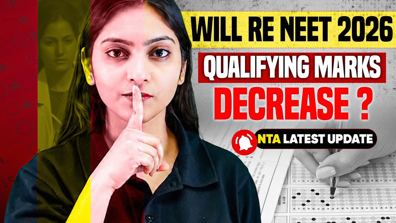 🚨 Will NEET 2026 Qualifying Marks Decrease? 🤔 | NTA Latest Update Explained