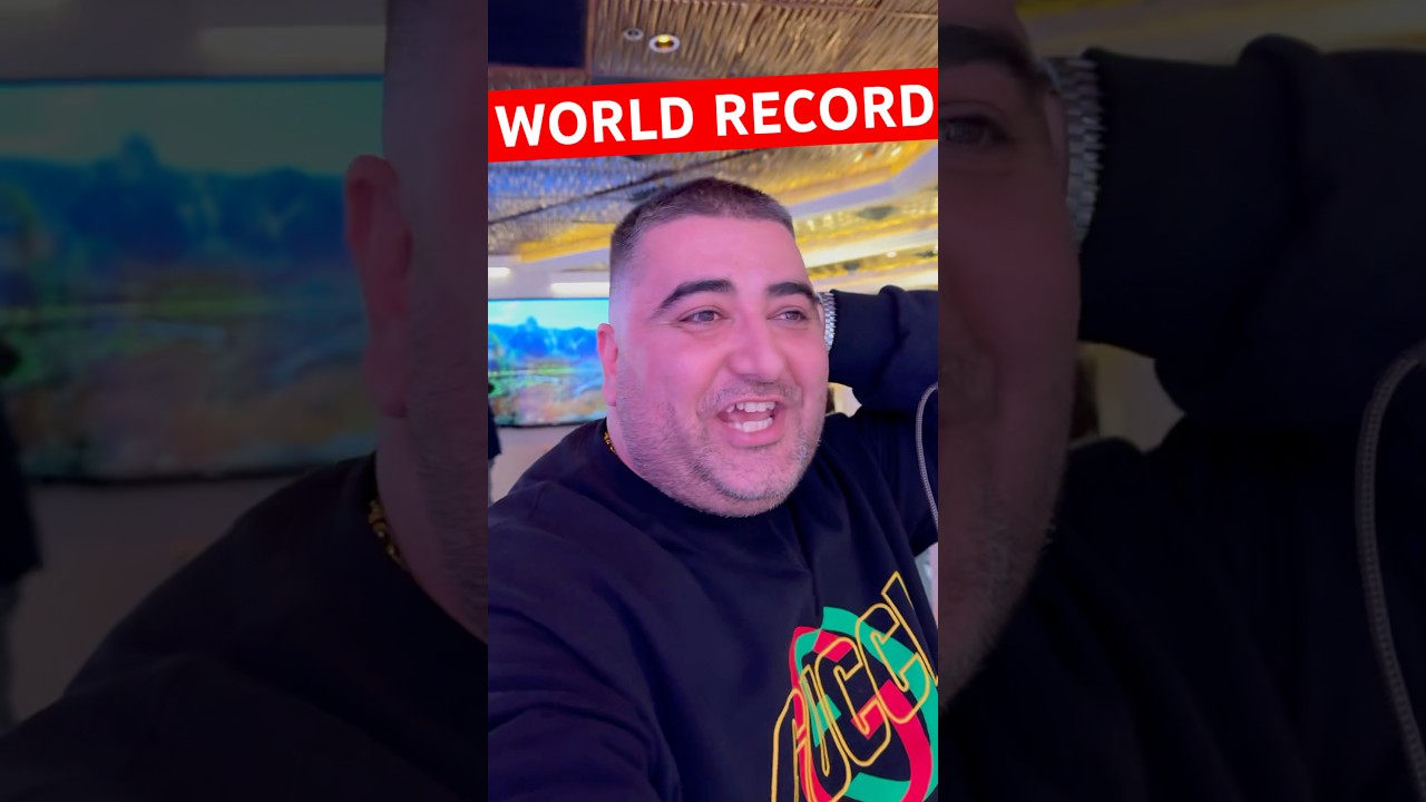 Unbeatable WORLD RECORD BREAKING JACKPOT #shorts #vegas #jackpot