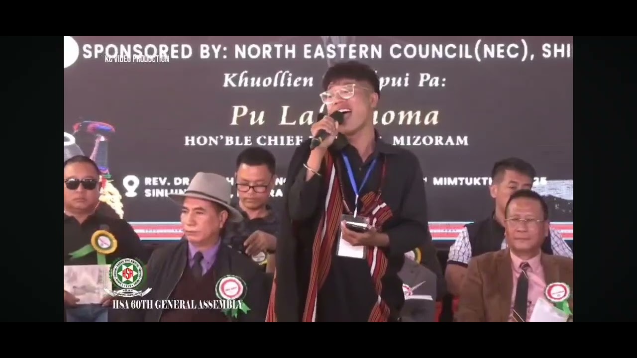 Elvis Khawzawl- lunglenna BA || HSA 60th General Assembly 