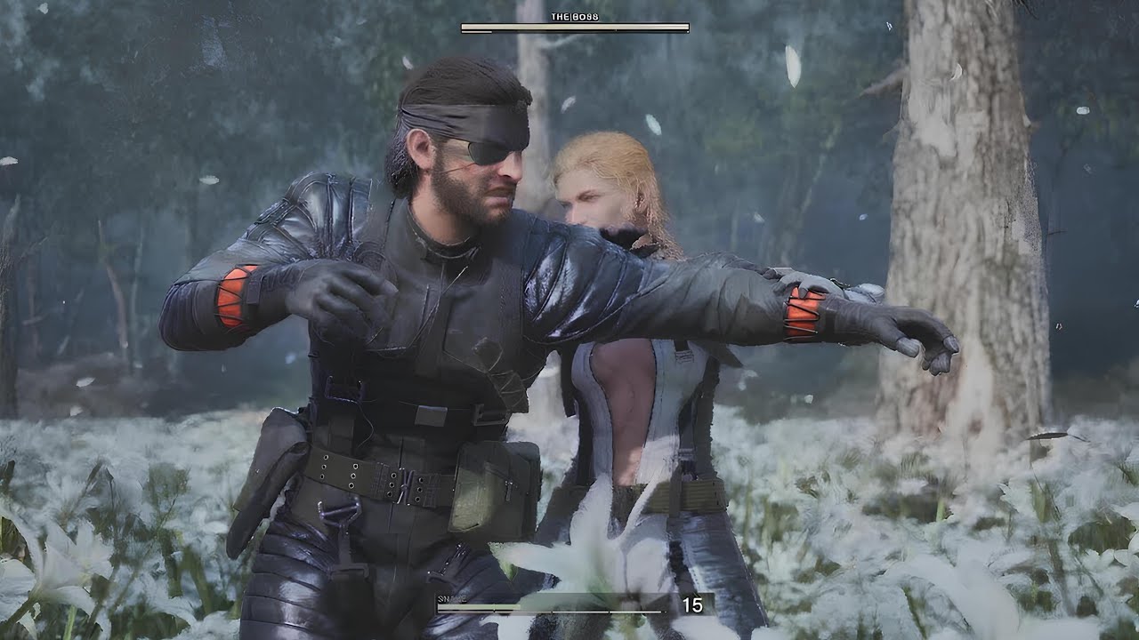 METAL GEAR SOLID Δ: SNAKE EATER - Naked Snake VS The Boss - Extreme - No Damage - Solo CQC