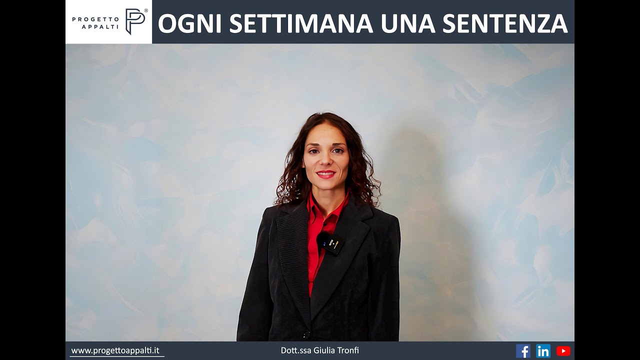 Ogni settimana una sentenza DICEMBRE 2025