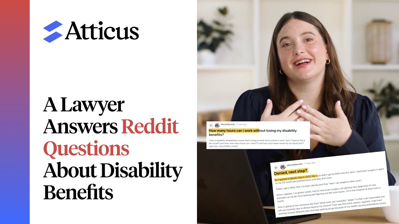 A Lawyer Answers Reddit Questions About Disability Benefits