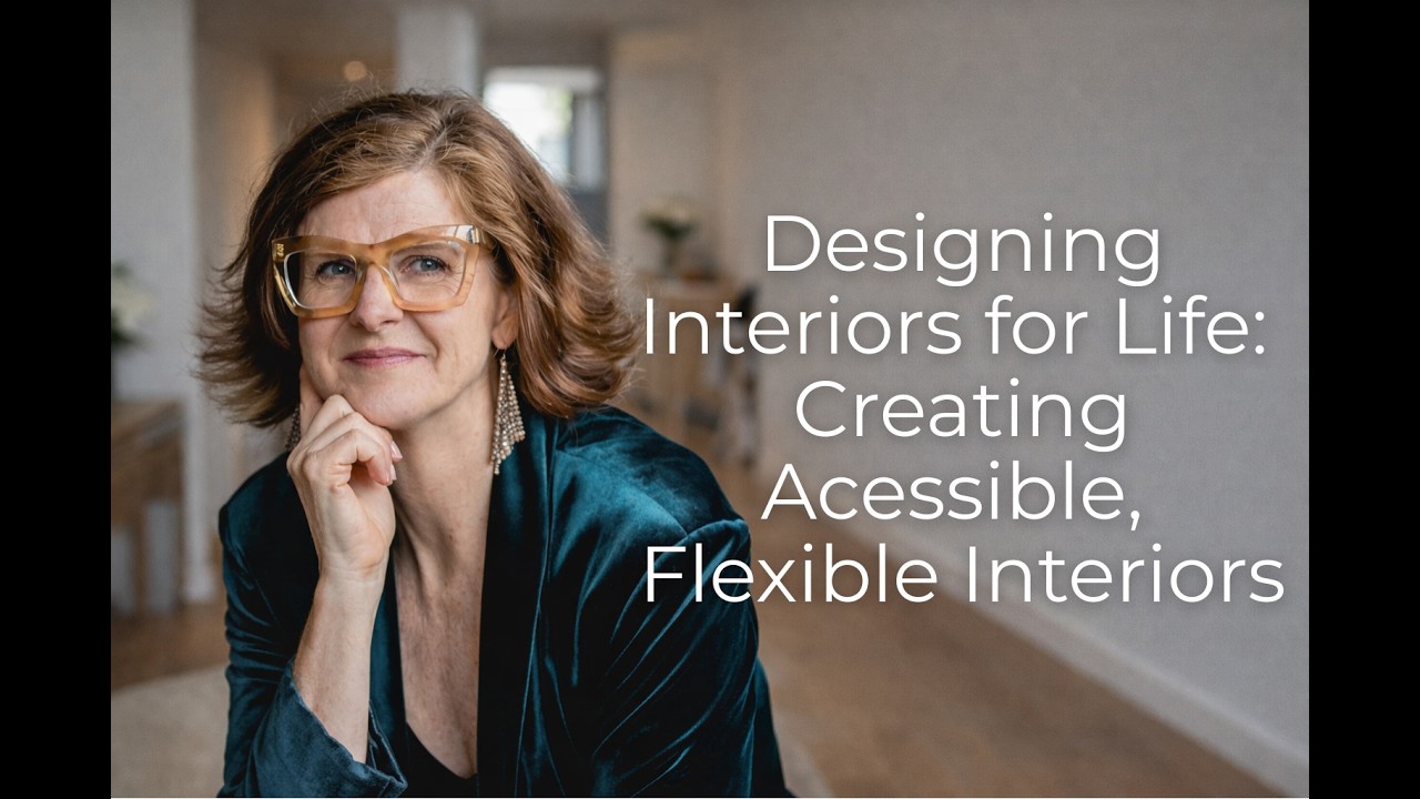 Designing Interiors for Life: Creating Acessible, Flexible Interiors