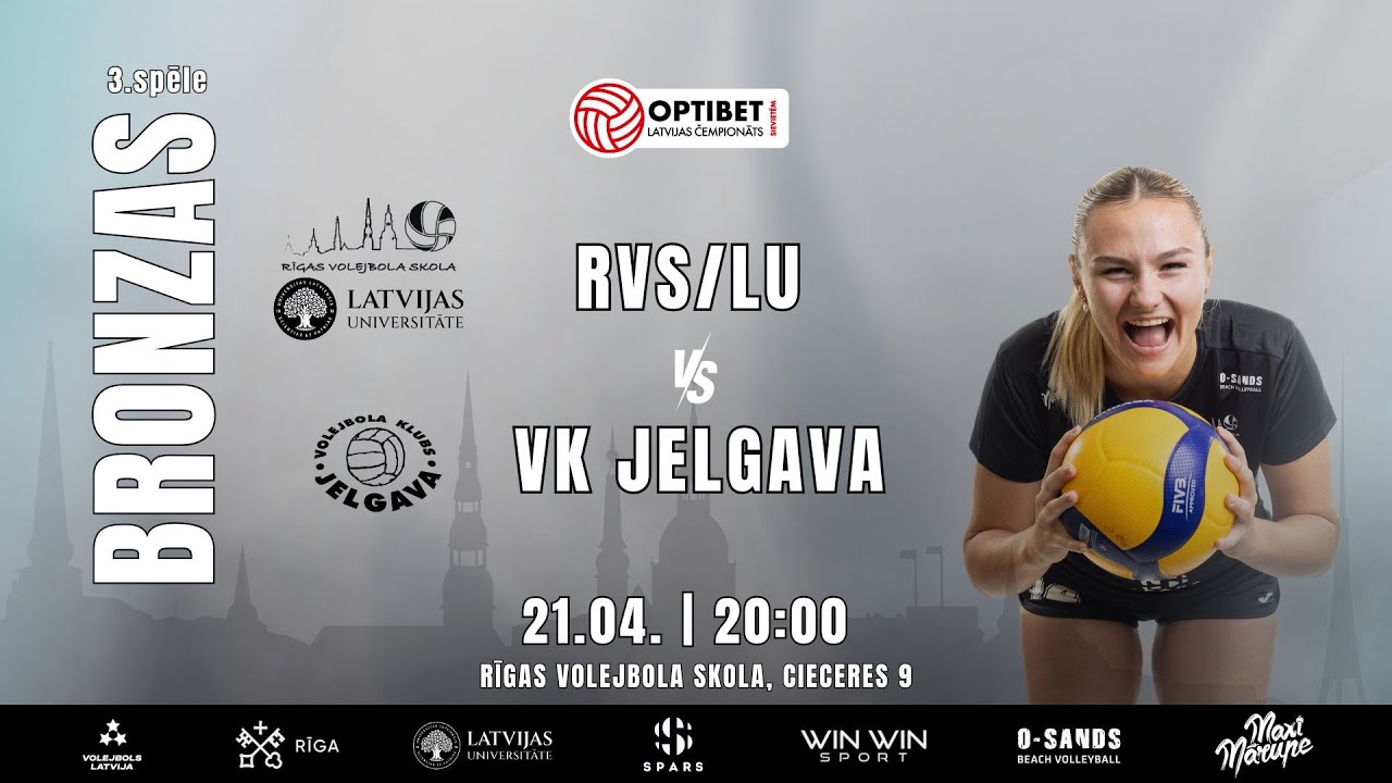 OPTIBET LČ BRONZAS 3. SPĒLE | RVS/LU VS VK Jelgava