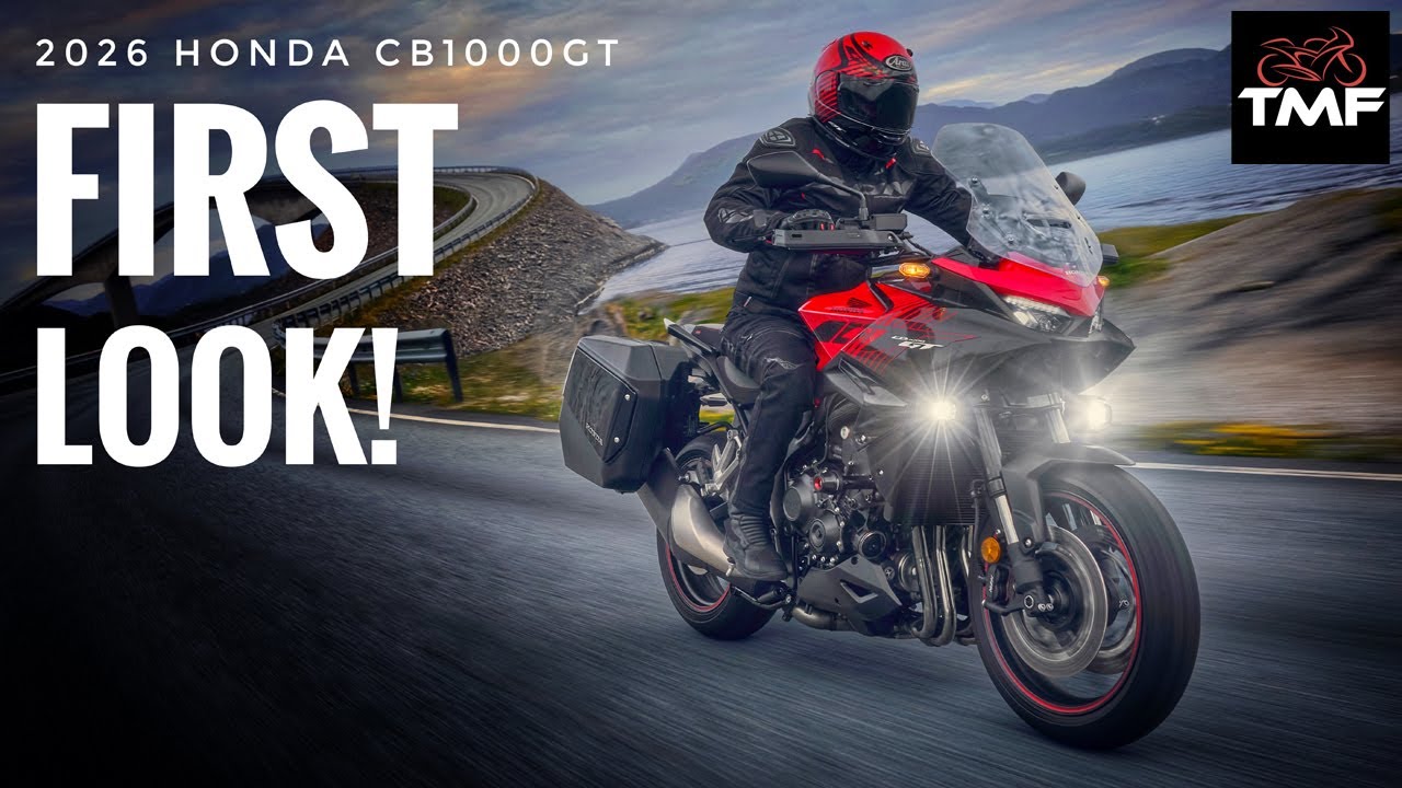 Совершенно новый Honda CB1000GT 2026 года — плавный и удивительно доступный! Первый взгляд. Обзор