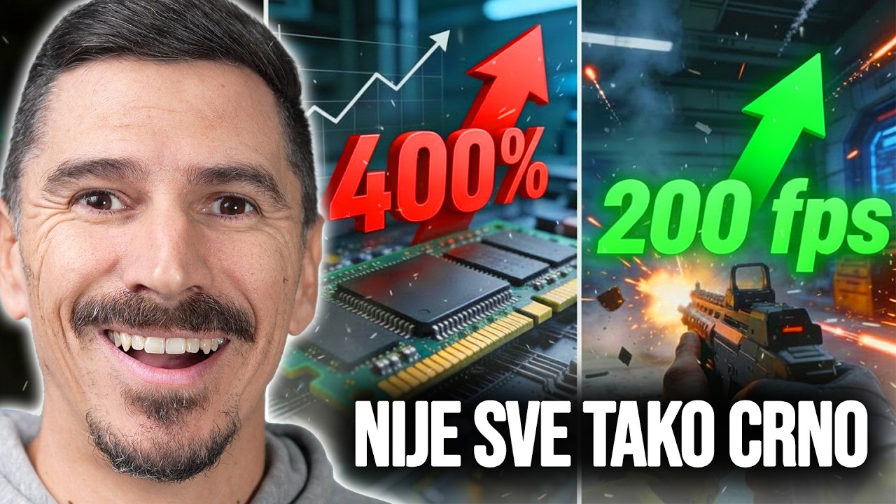 RAM JE STRAŠNO POSKUPIO ALI...  IGRE ĆE BOLJE RADITI?