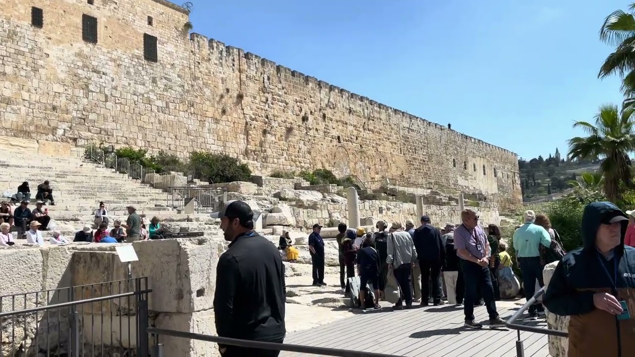 Southern Steps of the Temple Mount