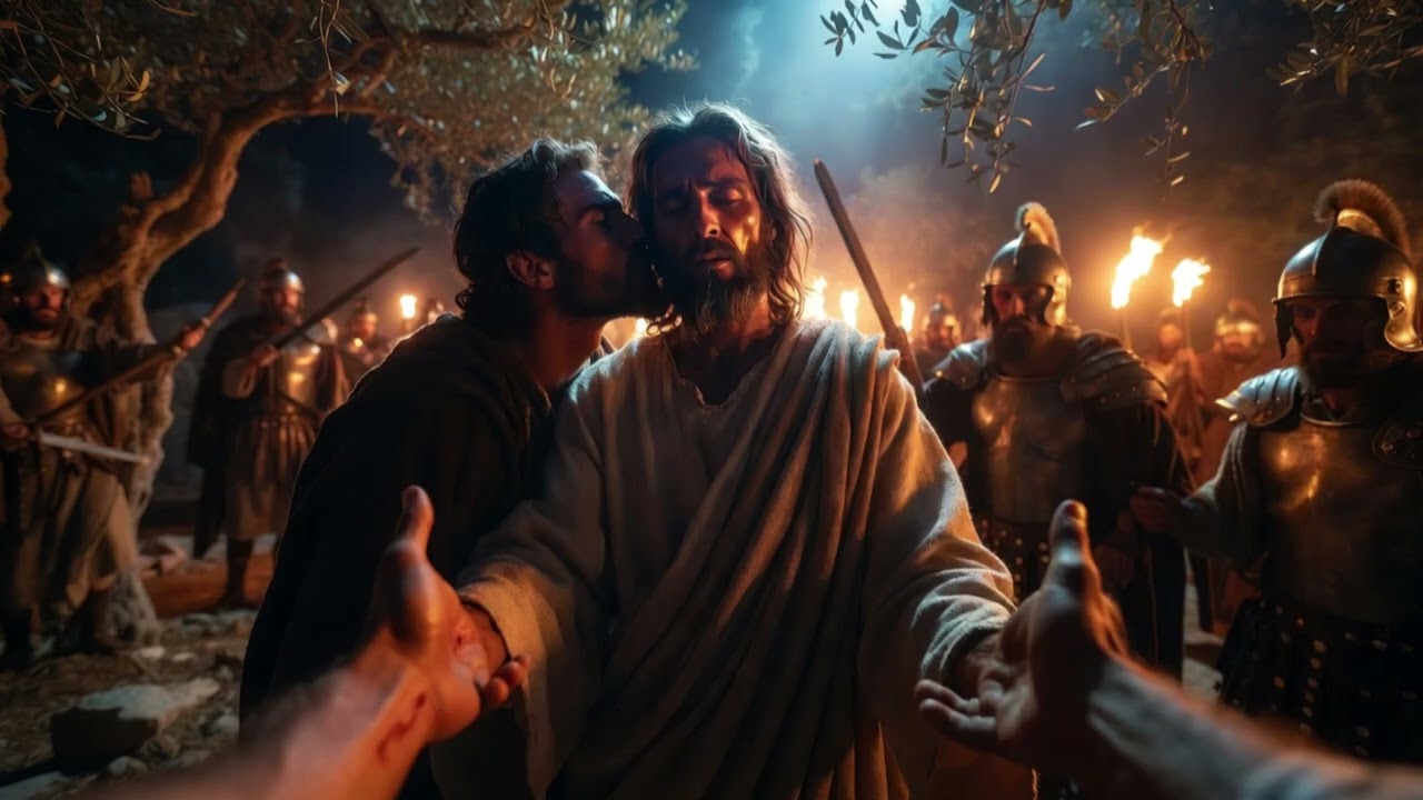 Judas' Betrayal: The Kiss That Changed Eternity – My Story as Jesus 😯😯