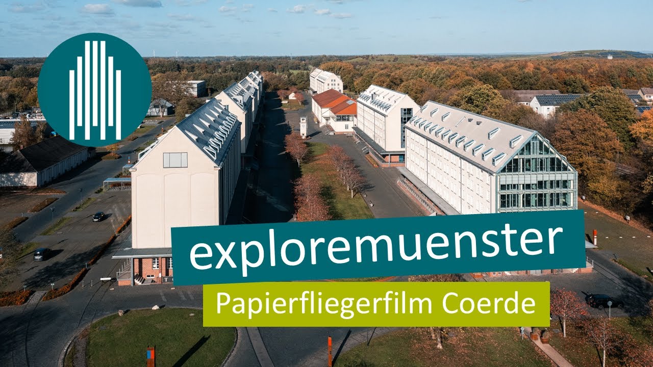 Papierfliegerfilm Coerde: Kleine Entdeckungsreise durch M&uuml;nsters Stadtteile mit FPV-Drohne