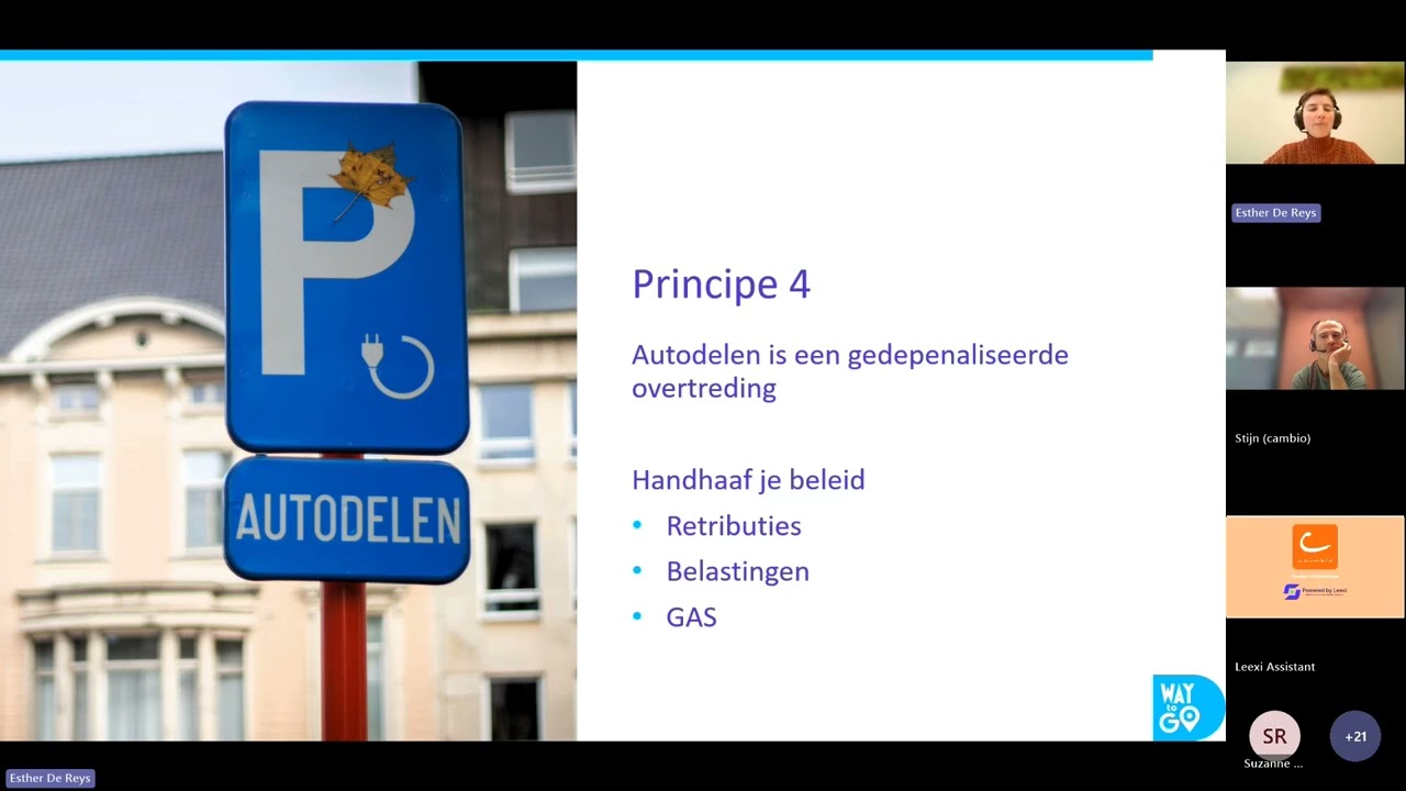 Webinar: Steeds meer deelauto's, waar parkeer je ze?