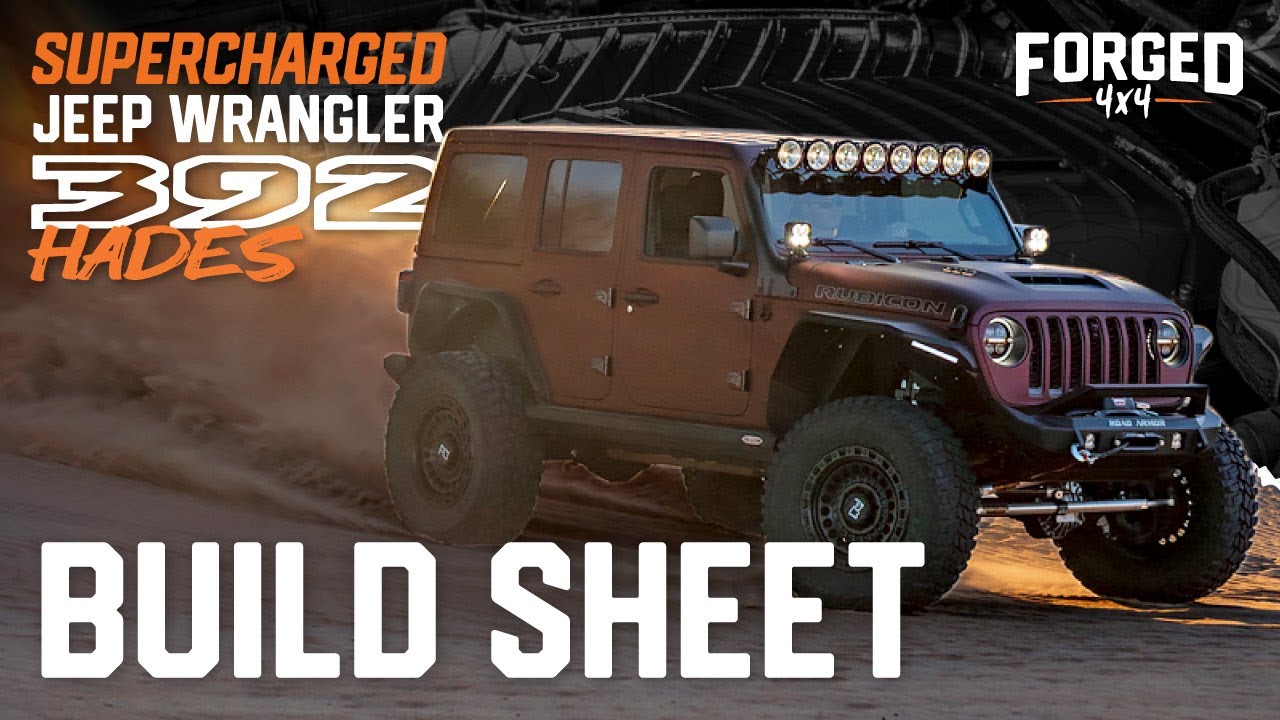 Представляем первый в мире Jeep Wrangler 392 с турбонаддувом Whipple Custom — полный обзор сборки