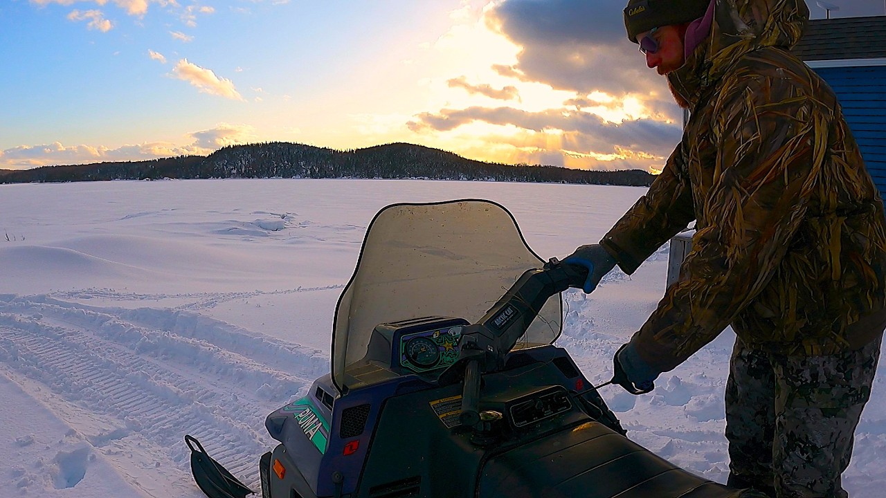 Winter Life at the Cabin - Hunting, Fishing, and Firewood - Part 1