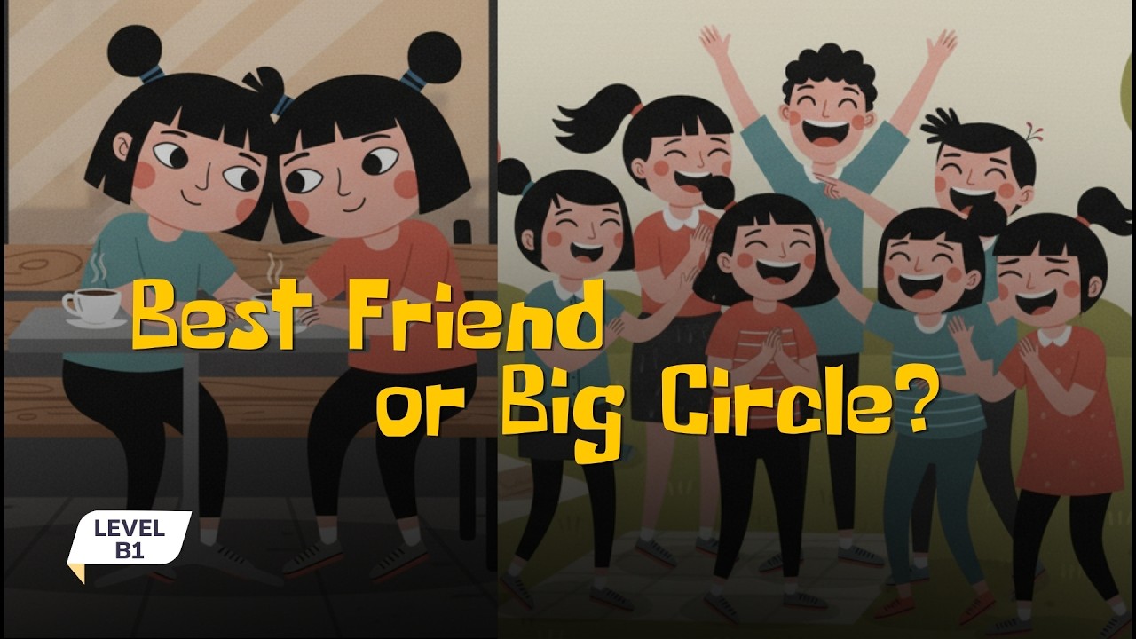 Is It Better to Have One Best Friend or Many Friends? | Intermediate English Podcast