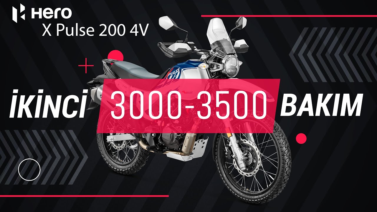 Hero X Pulse 200 4V 3000-3500 Km | 2. Bakımda Yapılması Gerekenler