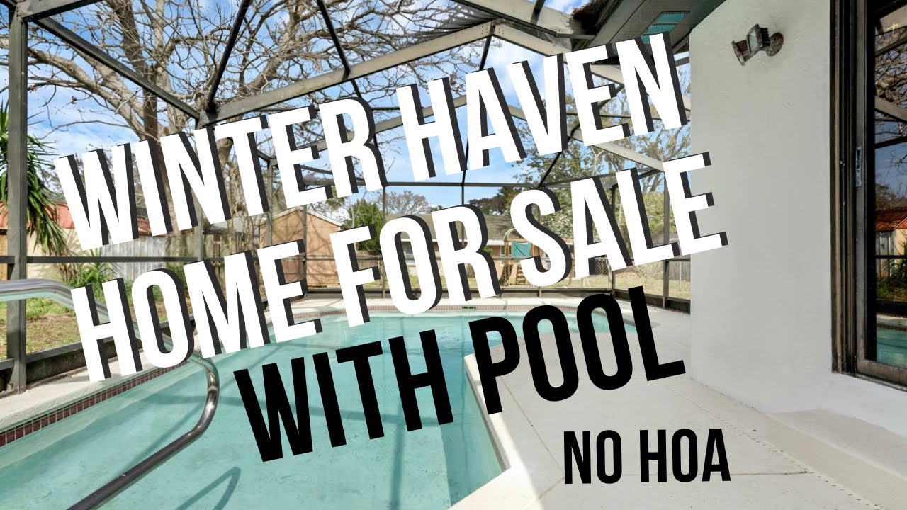 Polk County Home For Sale with Pool!