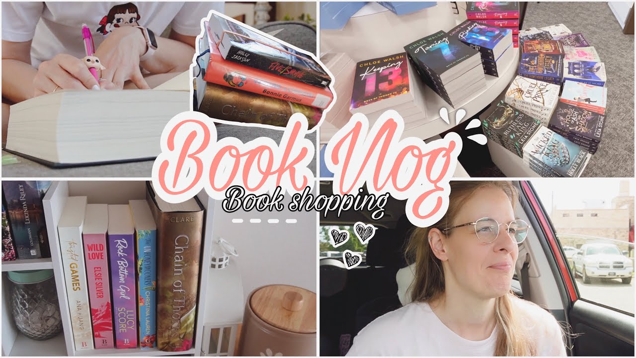 Der perfekte BOOKISH VLOG 📚✨ Come Book shopping with me | Bücherei | Book Reviews & Empfehlungen