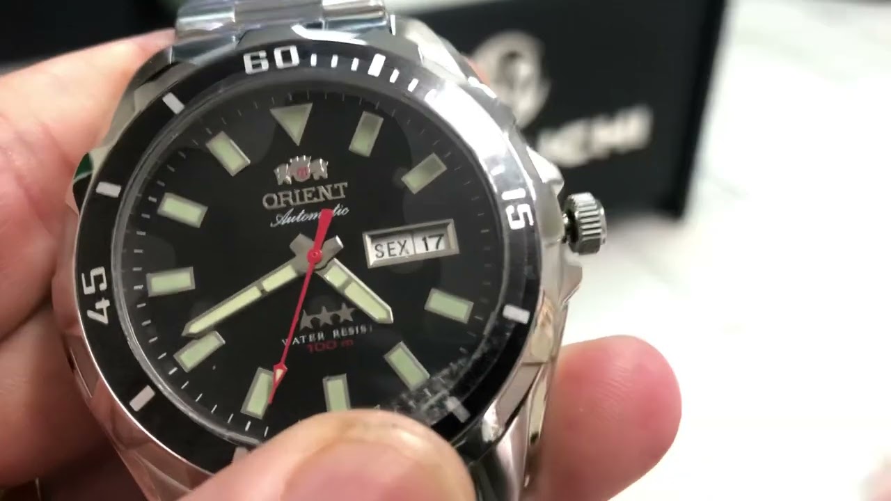 Como ajustar as horas do orient 469SS078F
