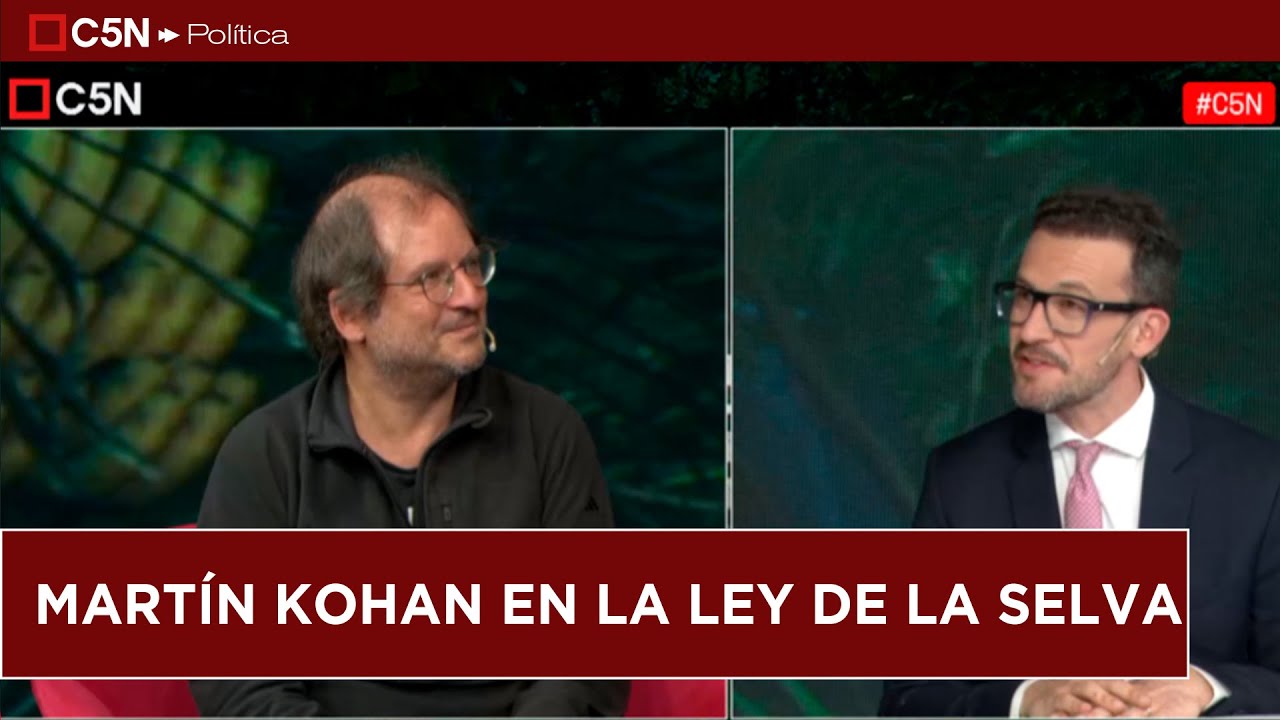 MARTÍN KOHAN en LA LEY DE LA SELVA