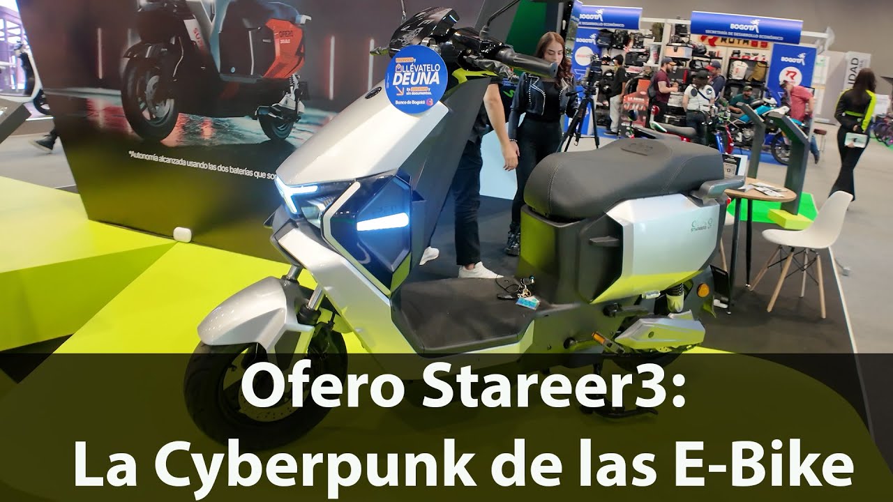 Ofero Stareer3: La Cyberpunk de las E-Bike