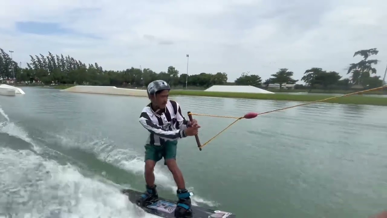 Basic Wakeboard Part 8 : สอน blind บนน้ำ กับเล่นอุปกรณ์ชุดใหม่ที่ Thai Wake Park
