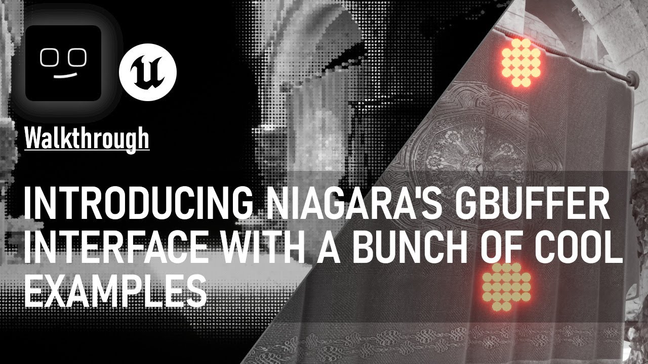 Введение в интерфейс GBuffer от Niagara