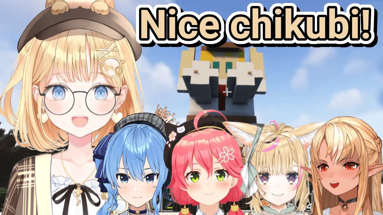 ShiraKen Members Add Chikubi to Boing Boing Ame and Get Praised by Her [Hololive Clip]