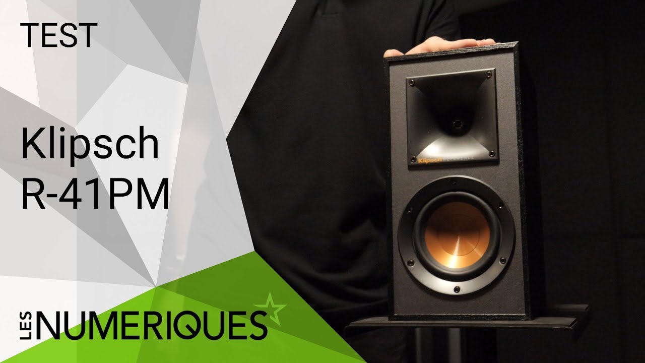 On a test&eacute; les enceintes Klipsch R 41PM