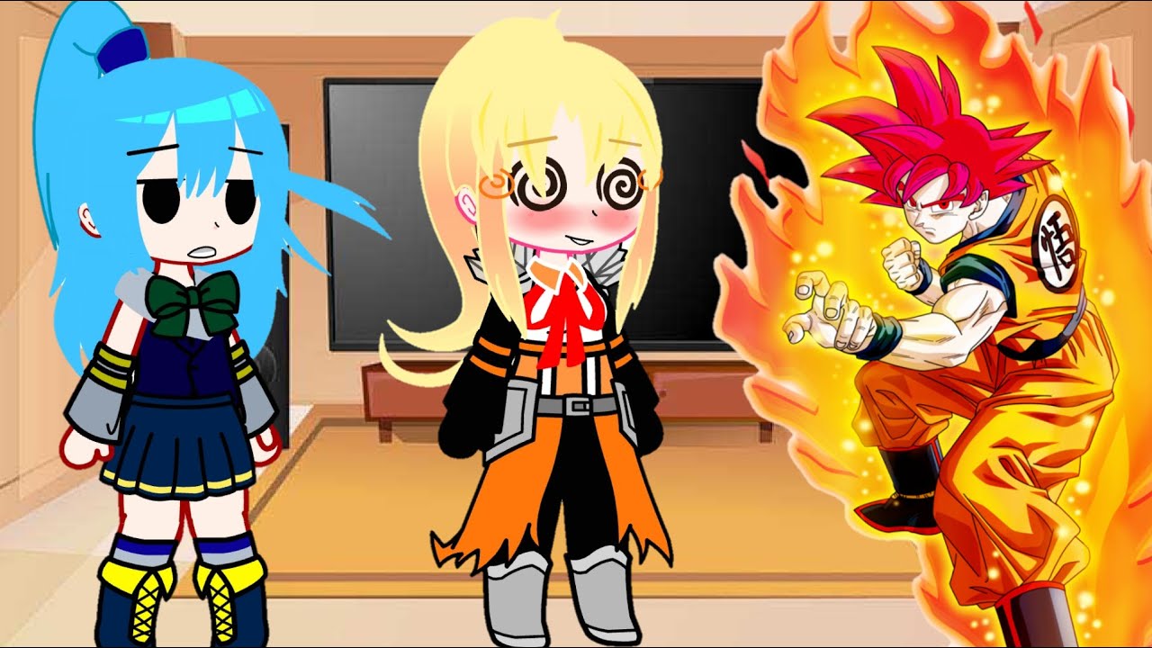 Konosuba reacciona a Goku 1/3