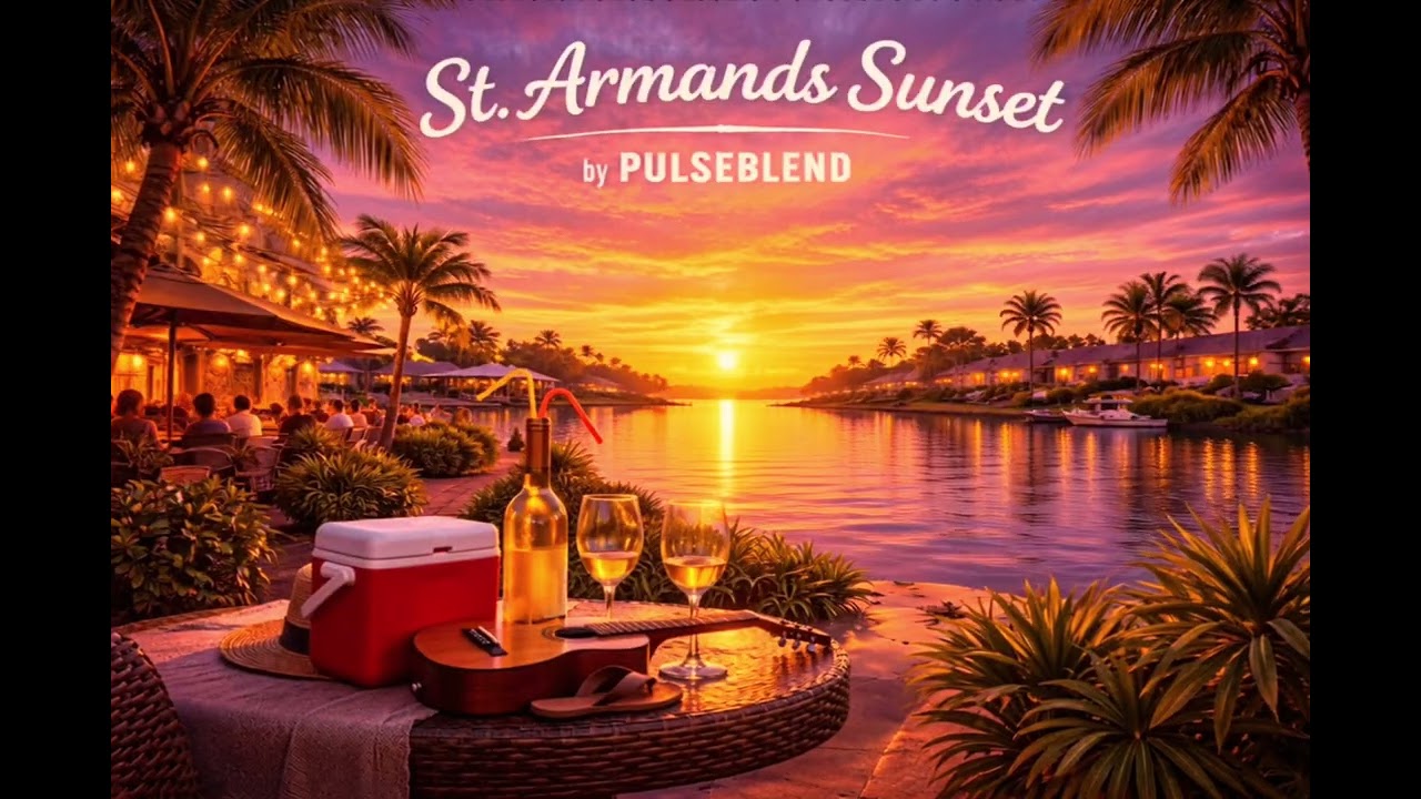 St. Armands Sunset -Pulseblend St. Armands Circle Reggae Vibes
