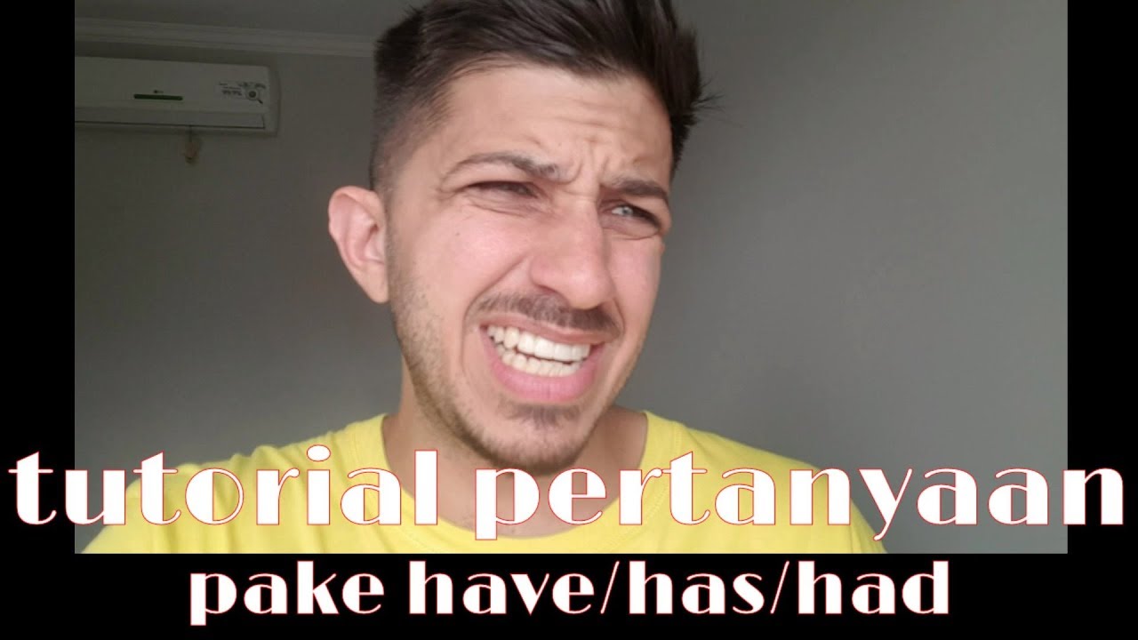 Tutorial pertanyaan pake have/has/had