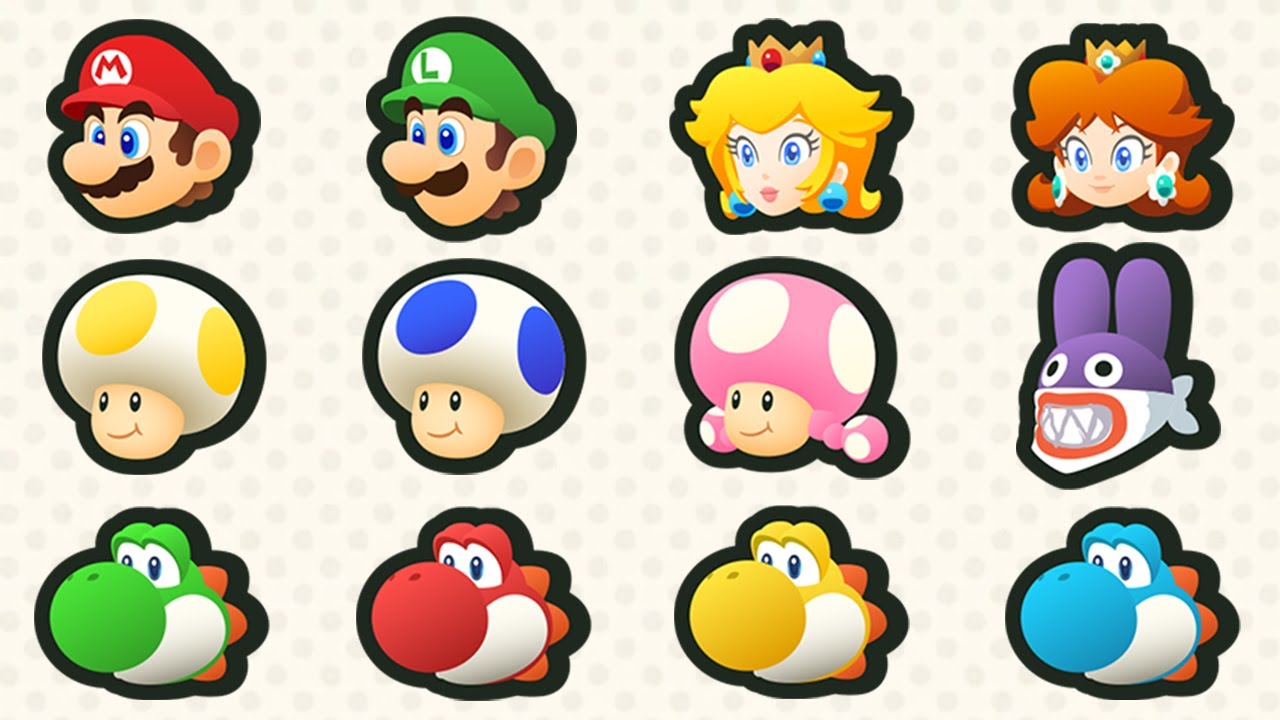 Super Mario Bros. Wonder - All Characters