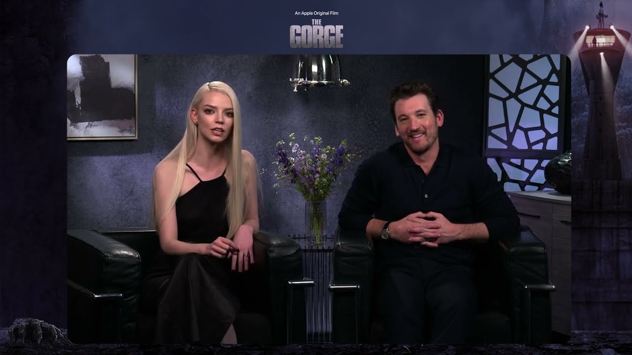 The Gorge Interview: Anya Taylor Joy & Miles Teller on Meeting Each Other, Celebrity Lookalikes