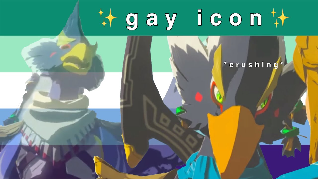 Revali being a closeted gay for almost 9 minutes “straight” ✨ (Zelda: Breath of the Wild)