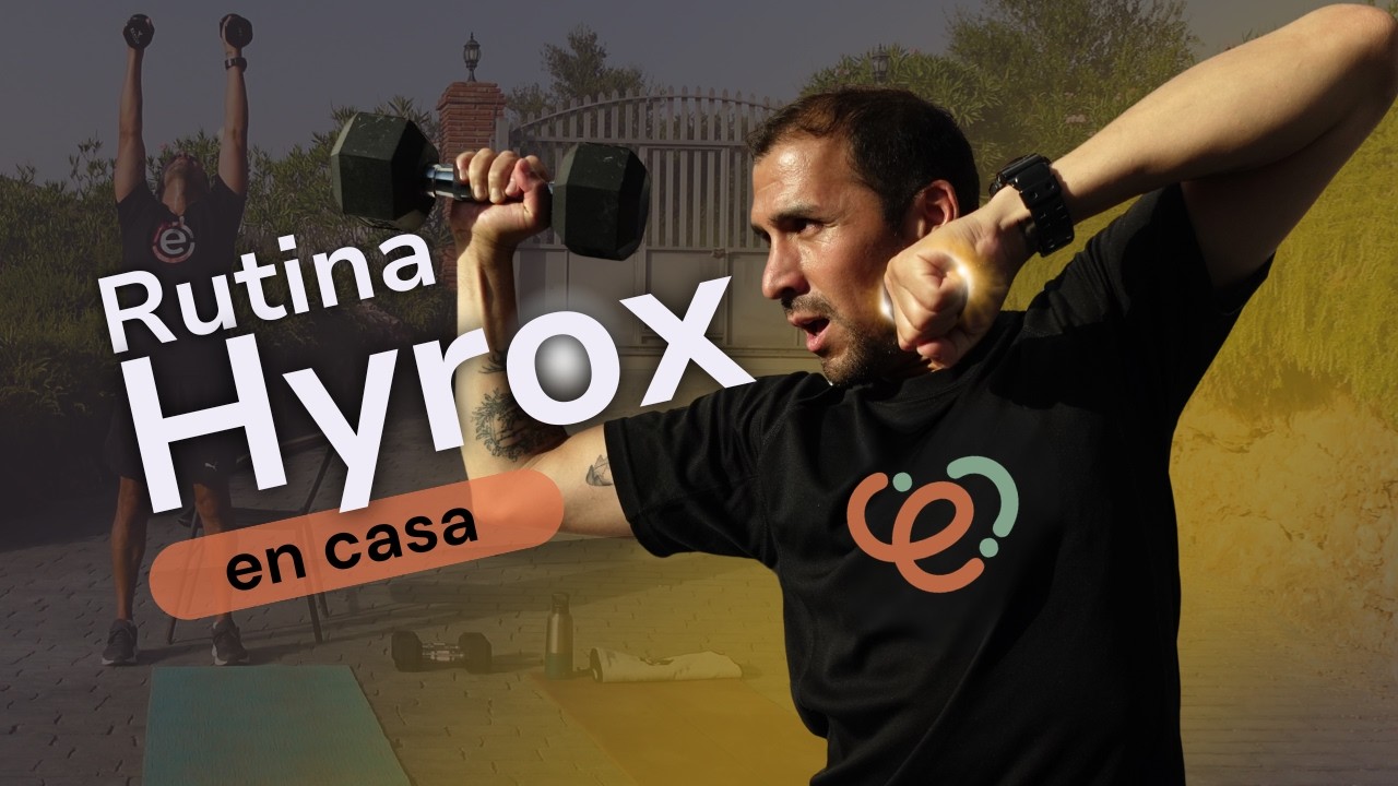 HYROX en CASA — Rutina completa 40’ (Sin máquinas)