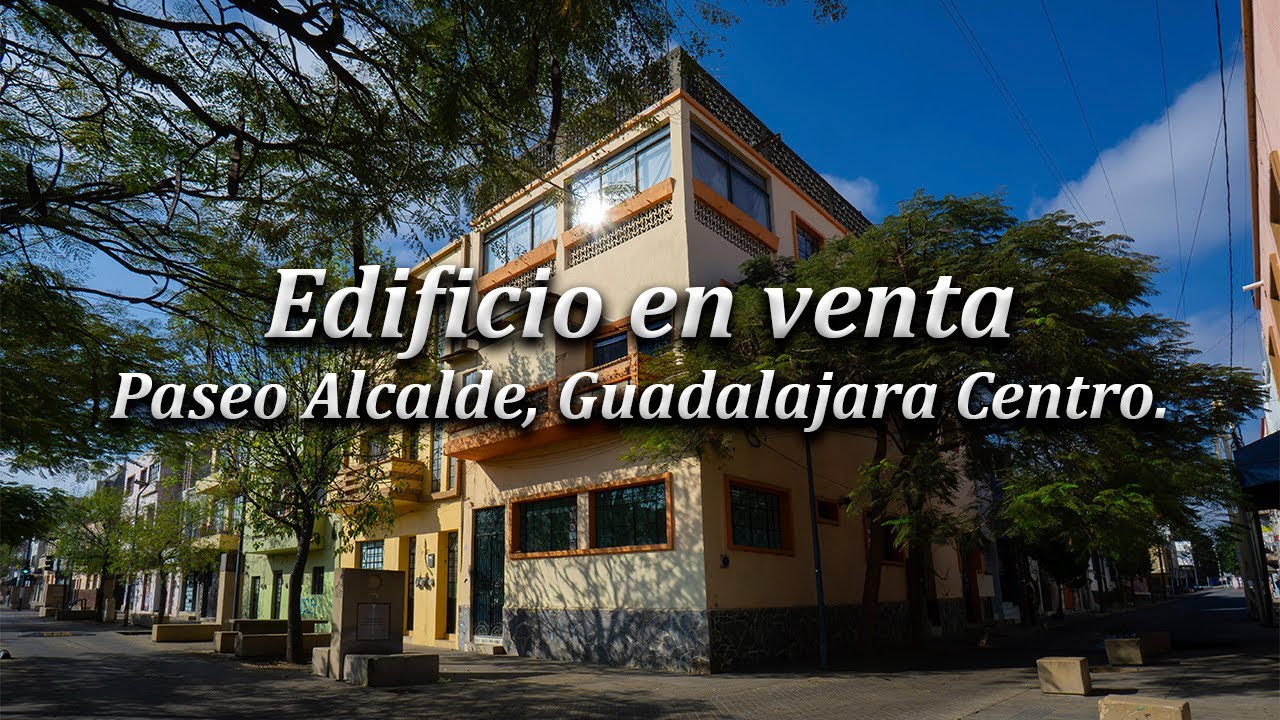 💰 ¡FLUJO CONSTANTE! Edificio en Venta En Paseo Alcalde | Centro GDL.