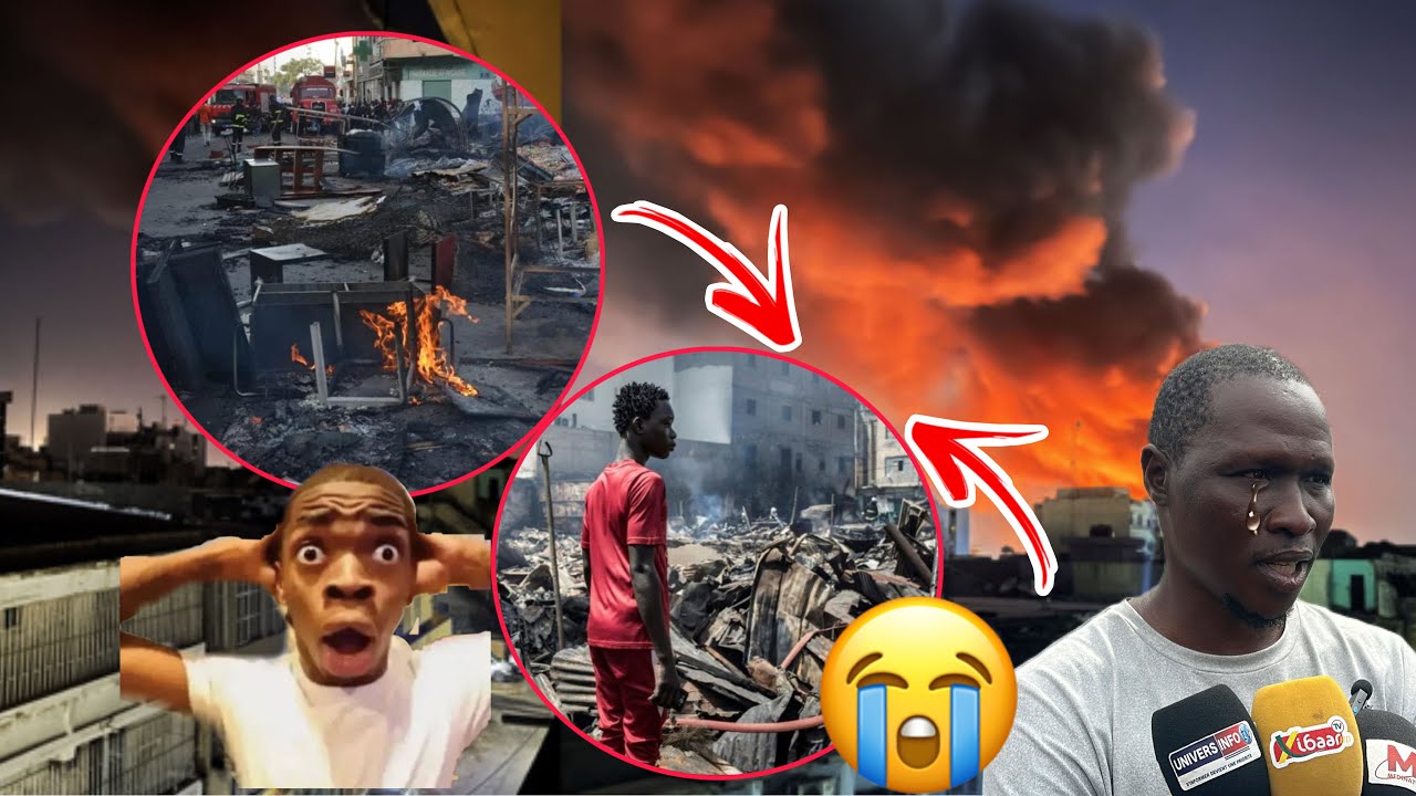 🛑Kawt&eacute;f😱Incendie &agrave; Yarakh,18 autos et 105 millions en feu,Le Rescap&eacute; retrace le film du drame 